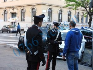 PIAZZA DANTE - Controlli dei Carabinieri nel Rione Esquilino (3)