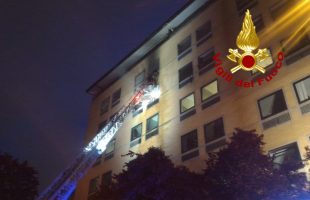 incendio appartamento roma
